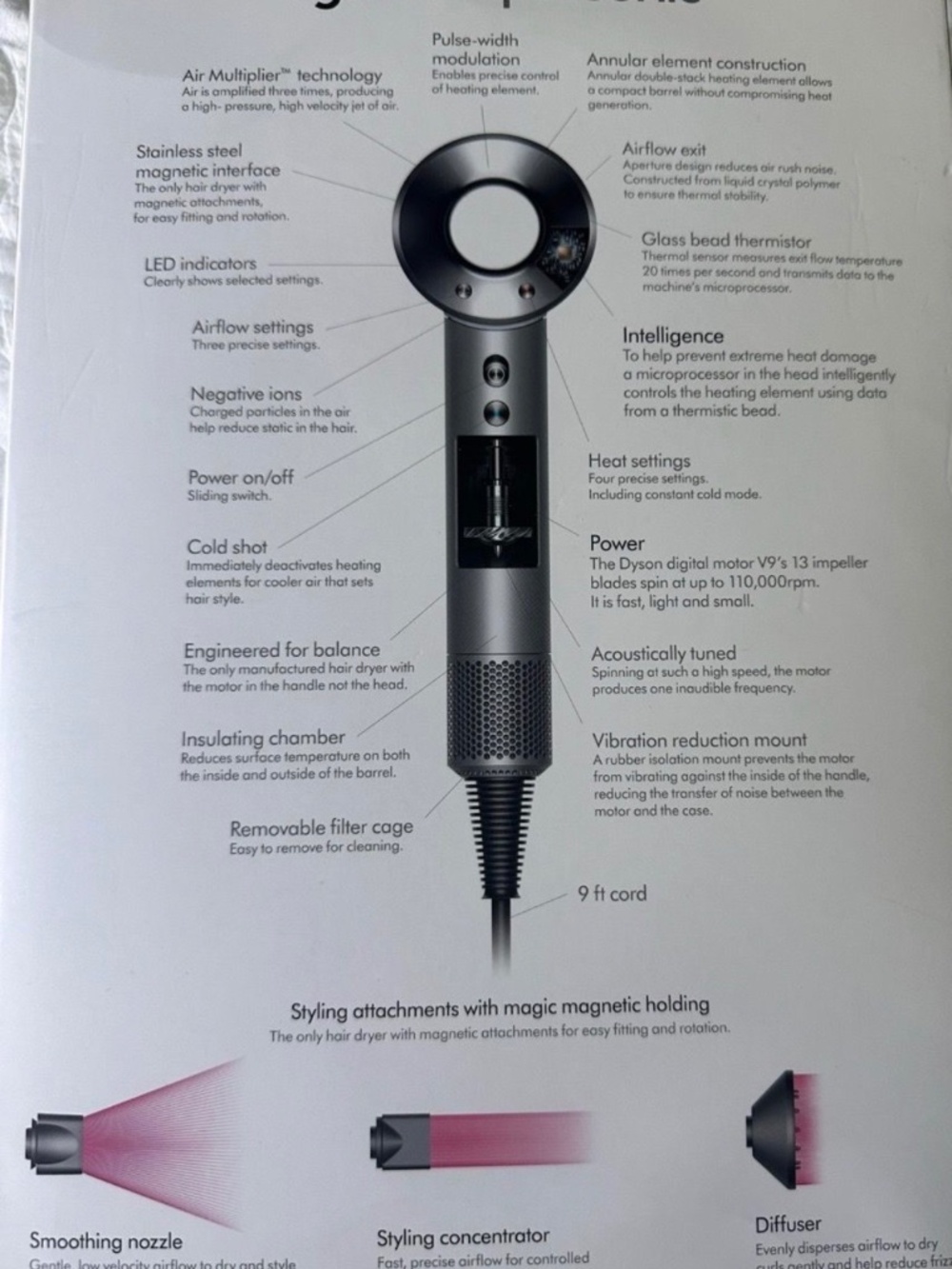 Dyson hair dryer
